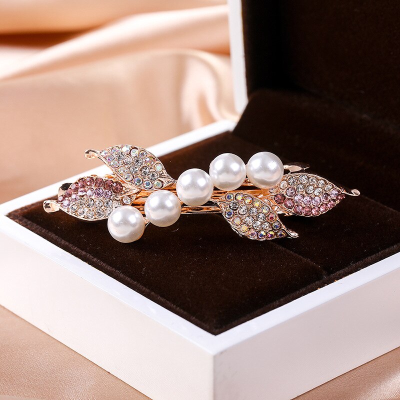 Spinka do włosów z perłami