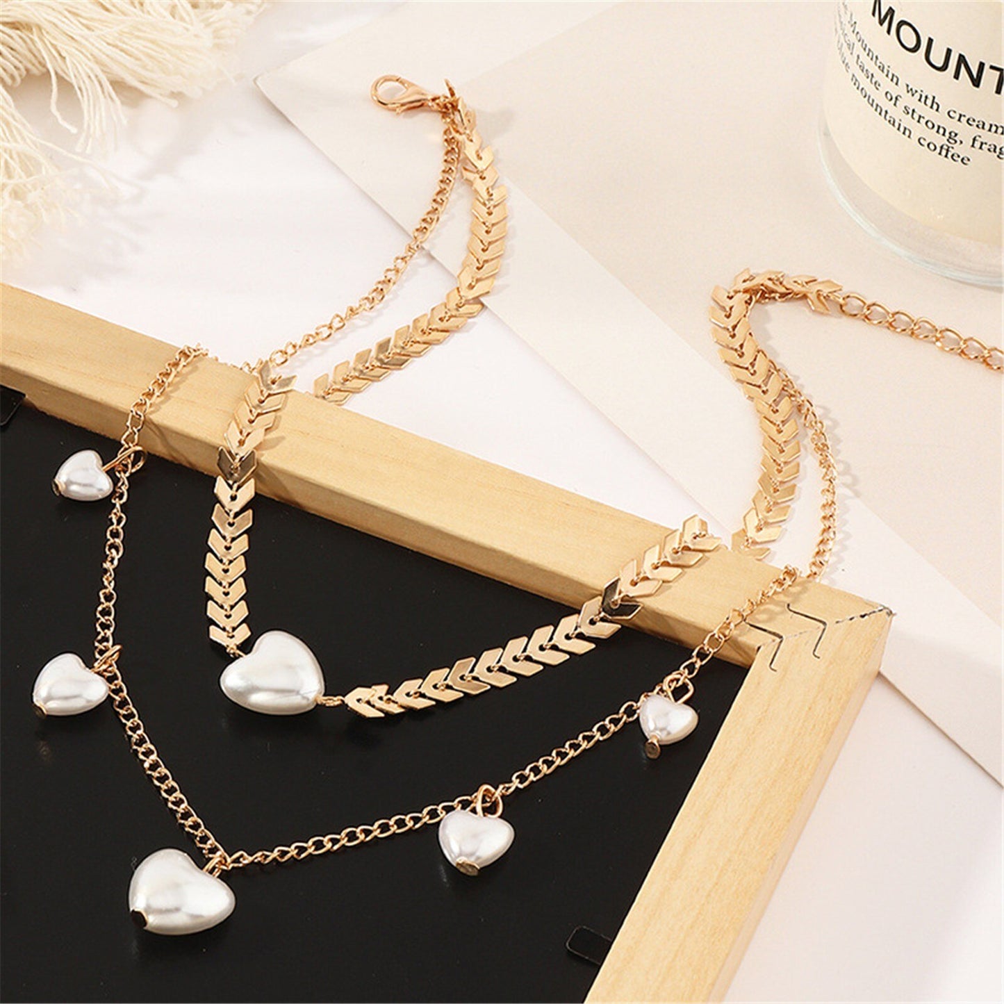 Naszyjnik podwójny choker