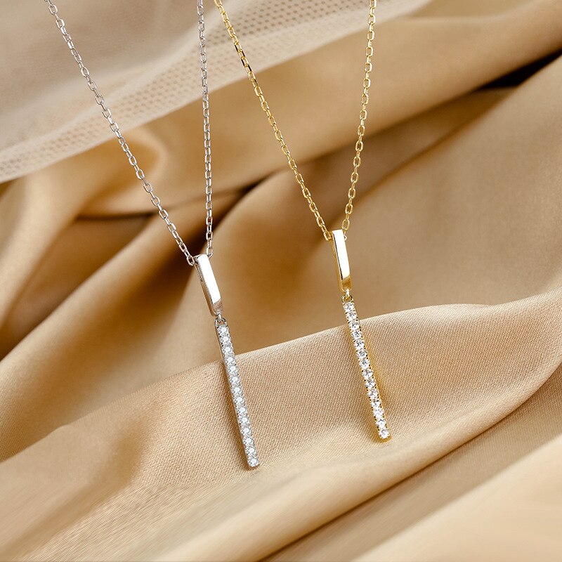 Naszyjnik z cyrkoniami