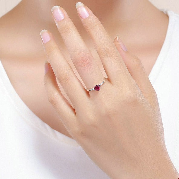 Pierścionek - Serduszko