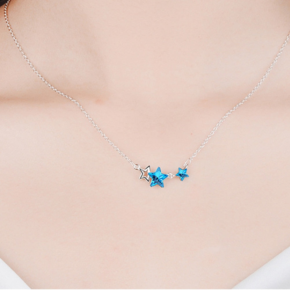 Komplet z motywem gwiazd