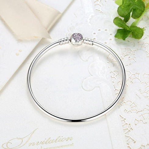 Srebrna bransoletka modułowa