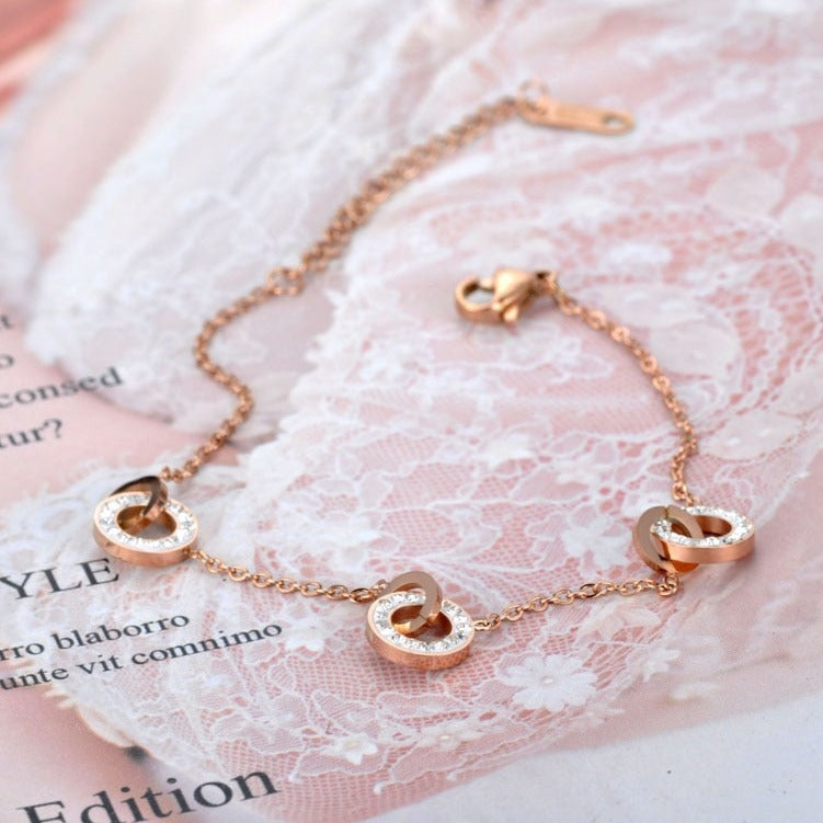 Bransoletka z kółeczkami