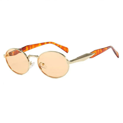 Okrągłe okulary przeciwsłoneczne