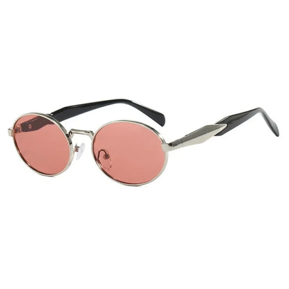 Okrągłe okulary przeciwsłoneczne