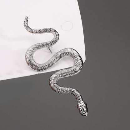 Broszka z motywem węża