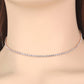 Choker z cyrkoniami